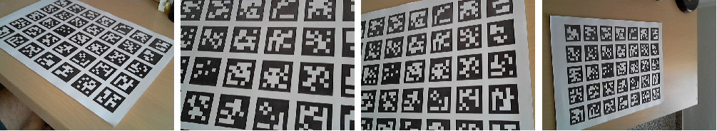 ArUco calibration viewpoints